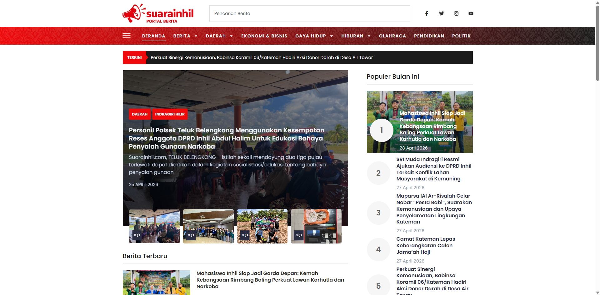 Pembuatan Portal Berita Online